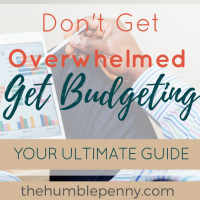 Don't get overwhelmed, get budgeting