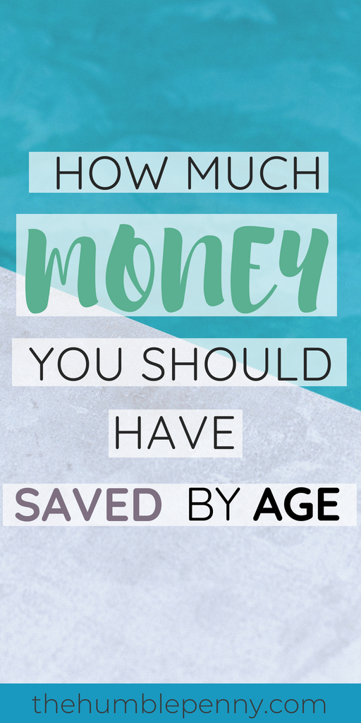 How Much Money You Should Have Saved By Age