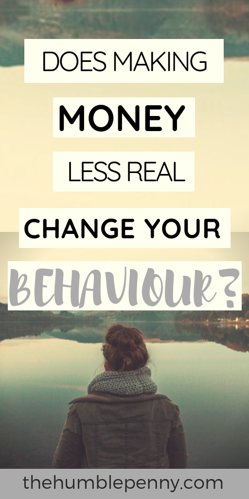 Does Making Money Less Real Change Your Behaviour?