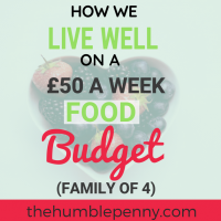 How We Live Well On A £50 A Week Budget For A Family Of Four