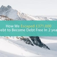 how to become debt free in 2 years