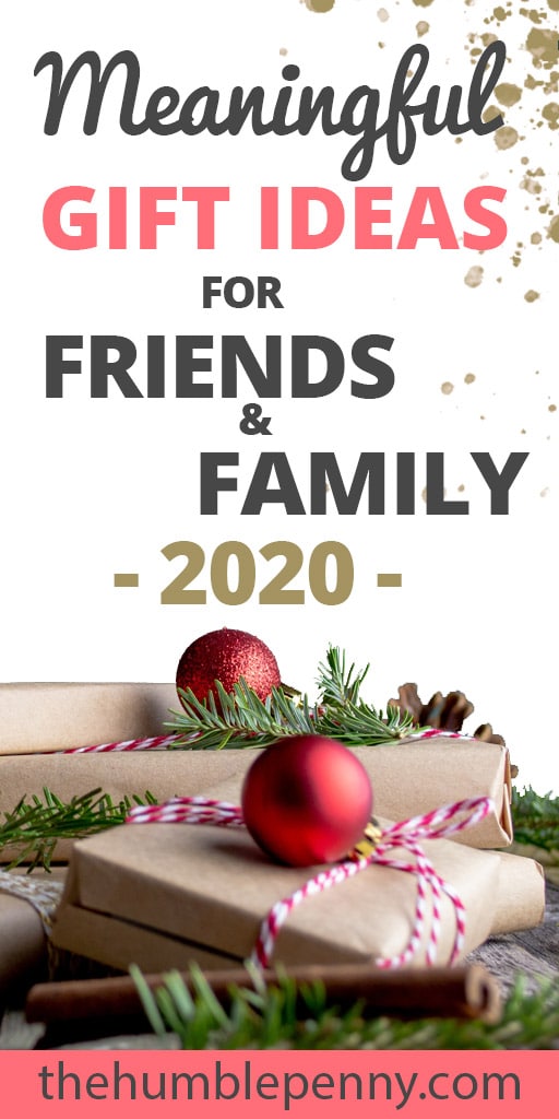 Meaningful Gift Ideas For Friends And Family 2020