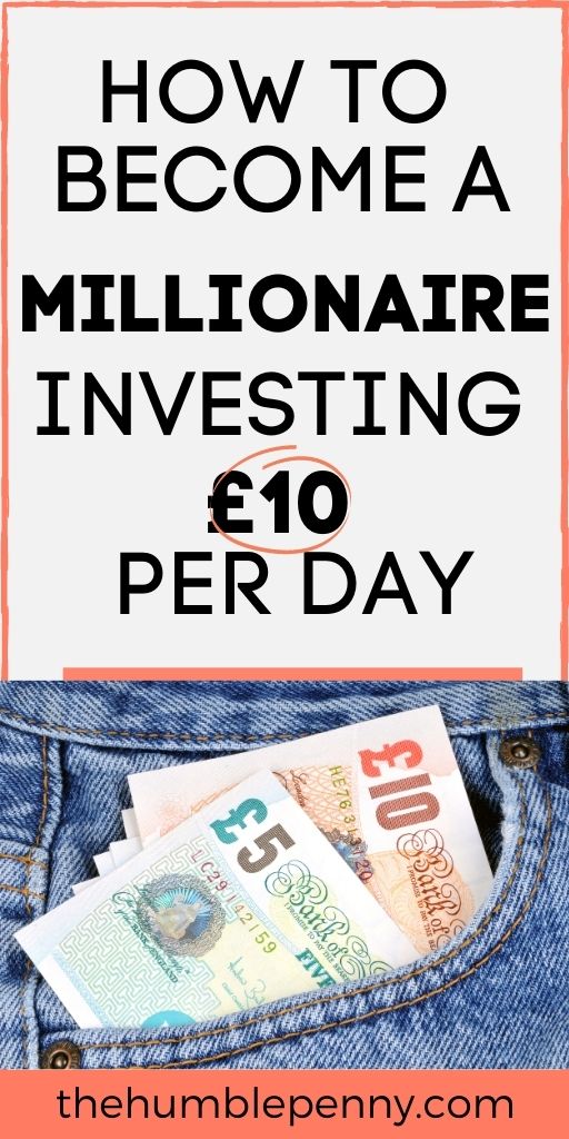 How to become a millionaire investing £10 per day