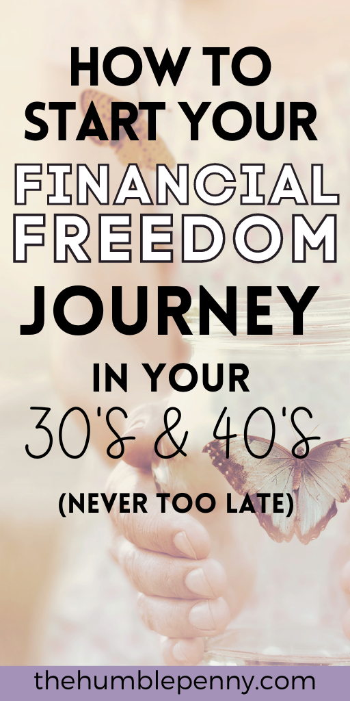 How To Start Your FINANCIAL FREEDOM Journey In Your 30s, 40s, 50s (NEVER TOO LATE)
